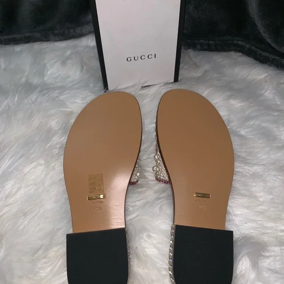 Gucci embellished sandals - Picture 5 of 7